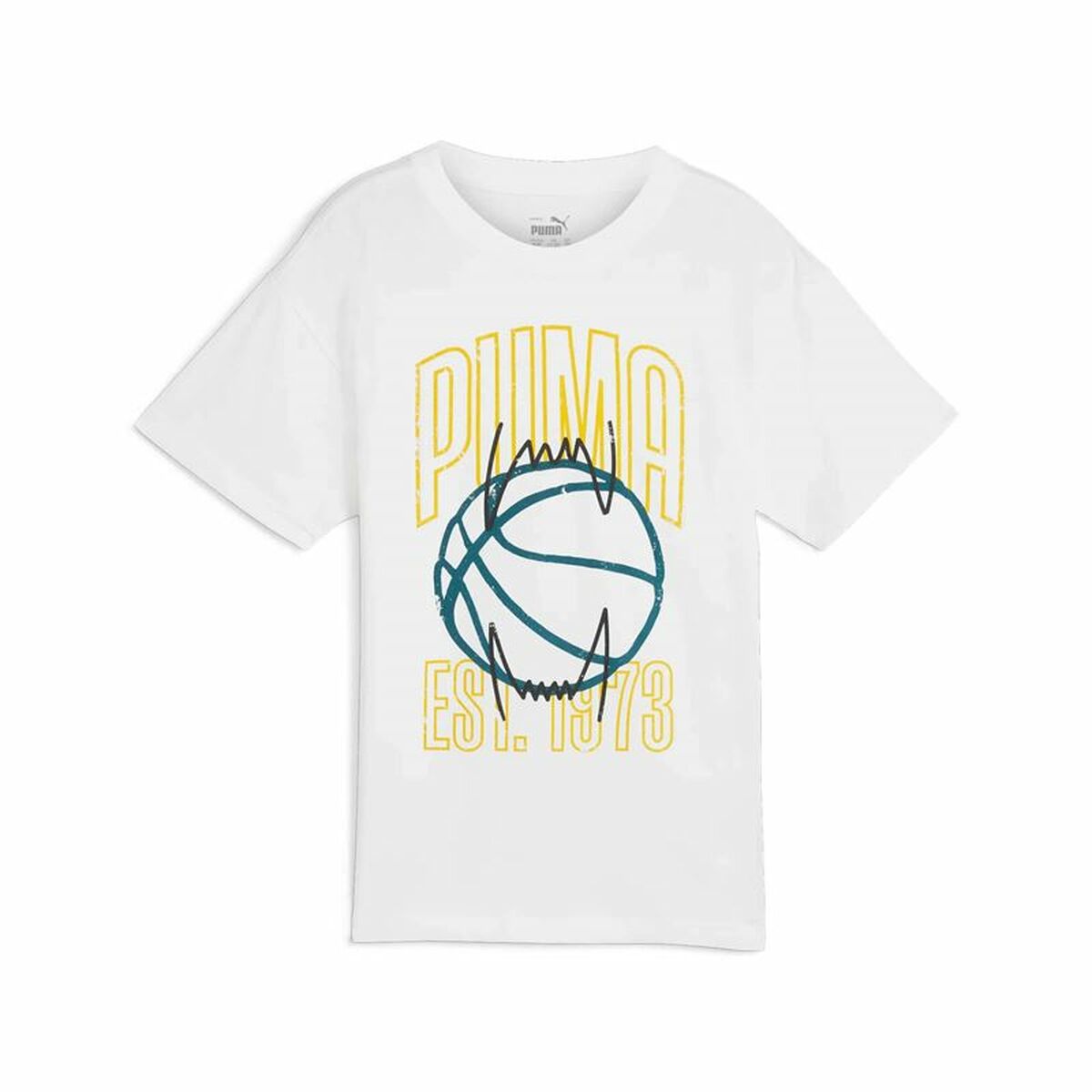 Child's Short Sleeve T-Shirt Puma Winning Shot