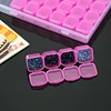 56 Grids Beads Storage Box for Nail Art Jewelry Case Holder (Multicolor)
