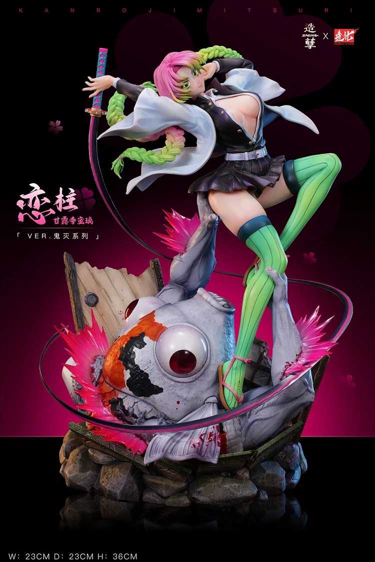 PRE-ORDER ZAOHUA&ZAONIE Studio - Demon Slayer - Kanroji Mitsuri 1/6  Statue(GK) (Adult 18+)