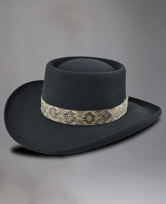 Business Ribbon Decor Pure Wool Felt Hats