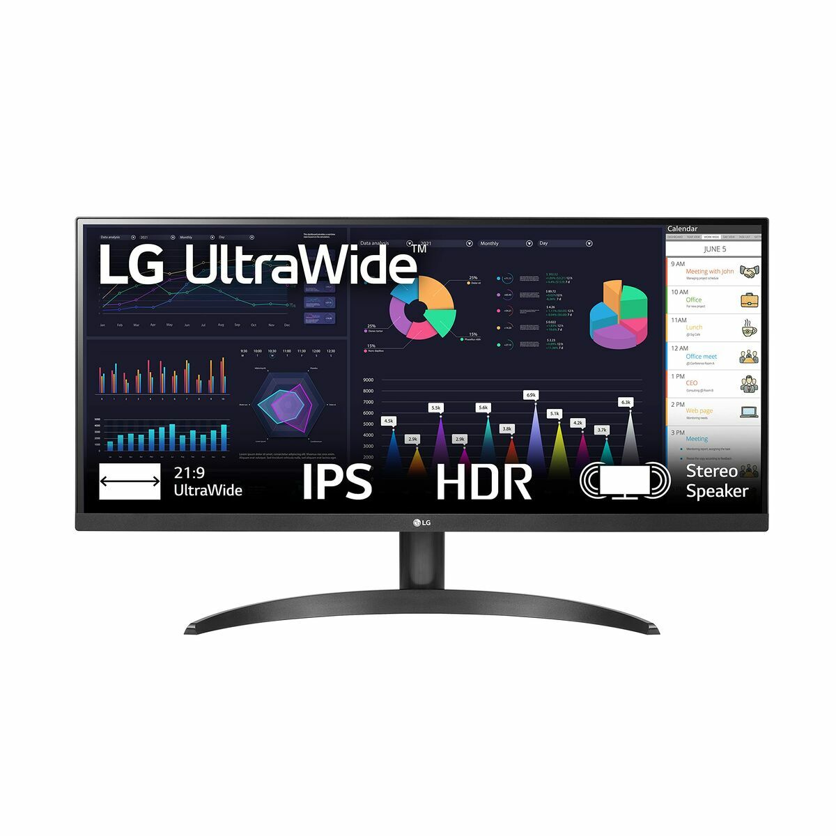 Gaming Monitor LG 29WQ60A-B 29" Full HD