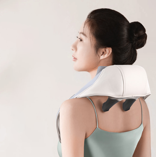 Rechargeable Neck Shoulder Back Massager with - Rebaid