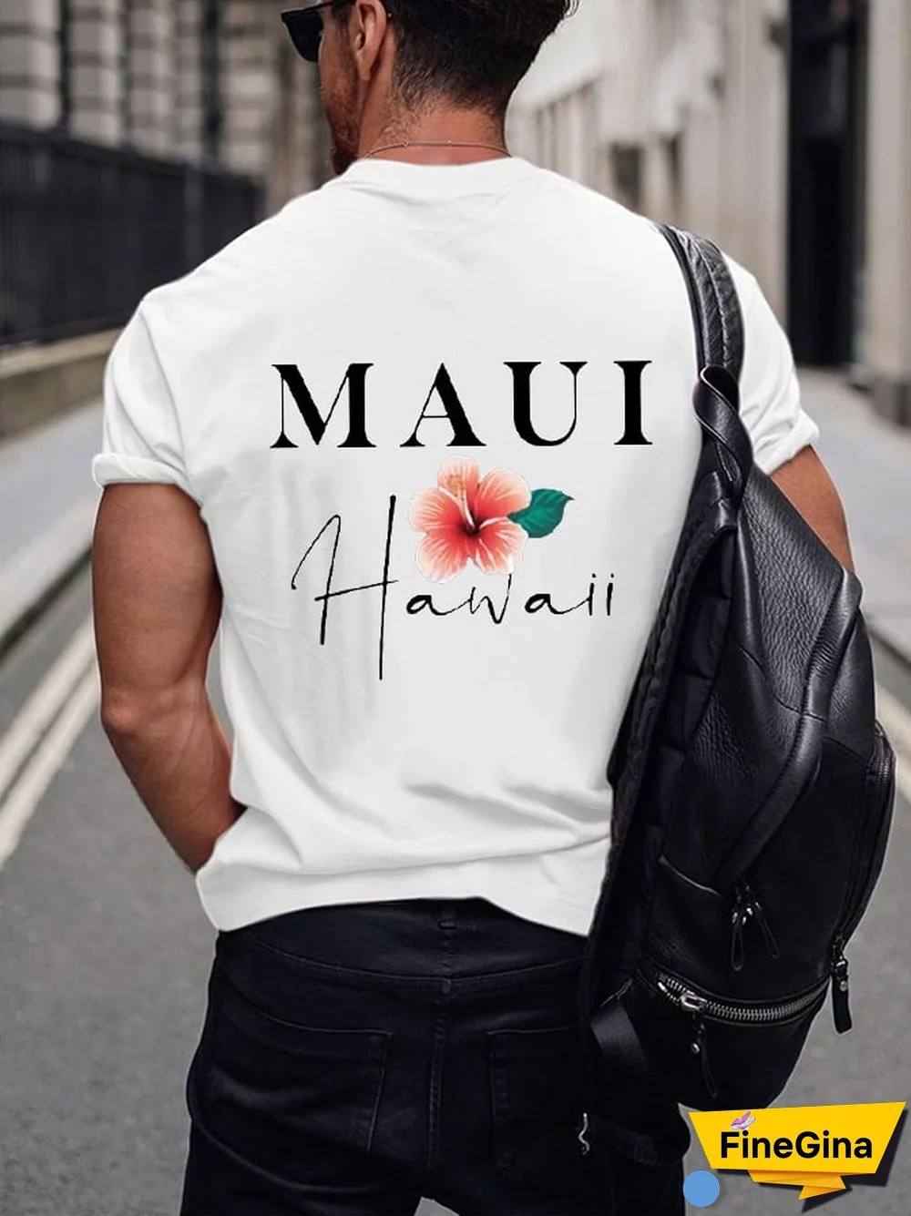 Men's Lahaina Strong Support Hawaii Maui Tee