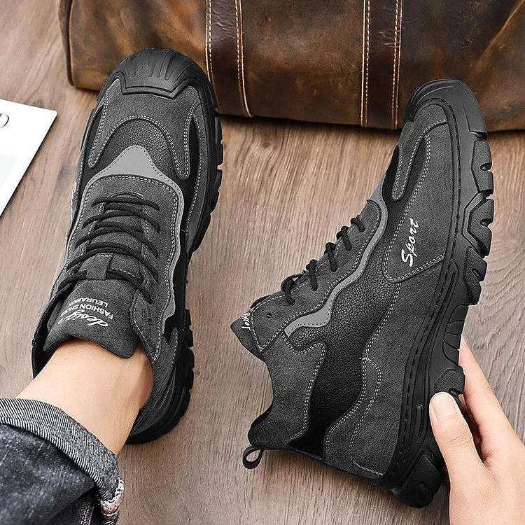 Winter Thickened Men's Casual Cotton Shoes