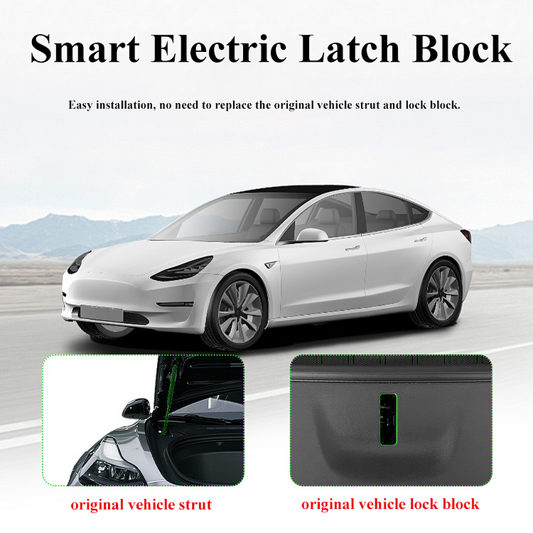 Tesla Model 3/Y Frunk Electric Suction Soft Closing Latch Module