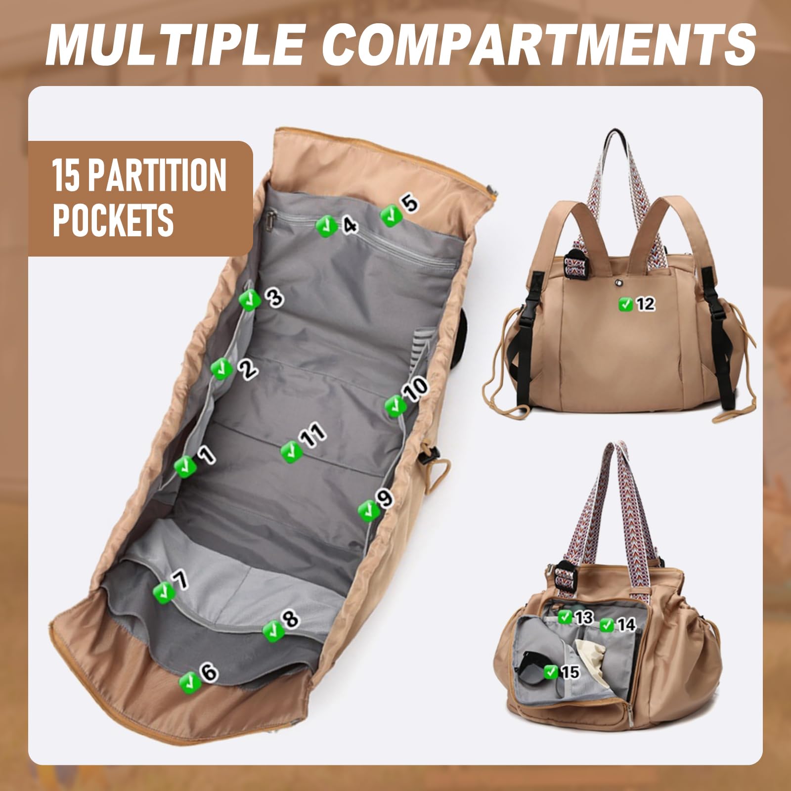 Organized compartments