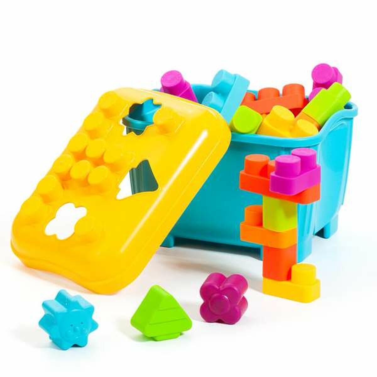 Construction set Molt&oacute; Blocks & Puzzles 15 Pieces