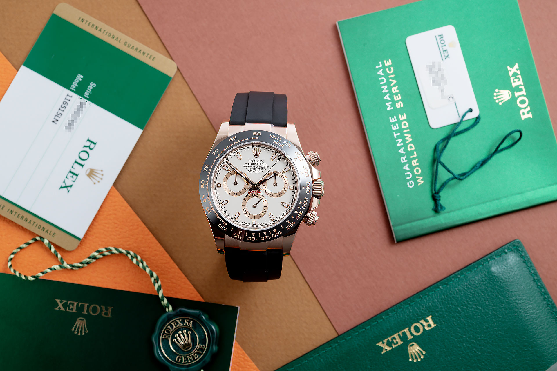 ref 116515LN | 'Oysterflex' Complete Set | Rolex Cosmograph Daytona