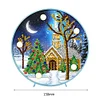 Diamond Painting Christmas Tree House Light Home Decor