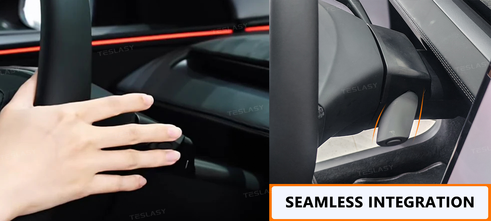 Tesla Model Y Juniper Smart Gear Shift & Turn Signal Stalk Right Side Upgrade Kit | Teslasy