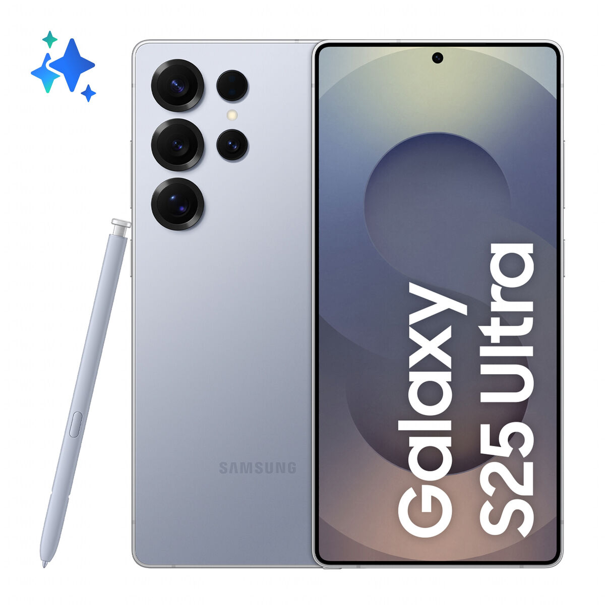 Smartphone Samsung Galaxy S25 Ultra  12 GB RAM 512 GB Blue Titanium Silver 6,9" Qualcomm Snapdragon 8 Elite