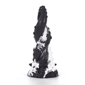 Tentacles Silicone Big Dildo Anal Plug For Women Black