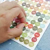 Painting Accessories -Number Label Stickers for Diamond Painting Storage Box Bottle