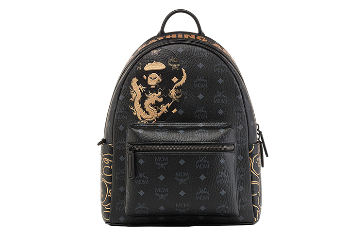A Bathing Ape X MCM Backpacks