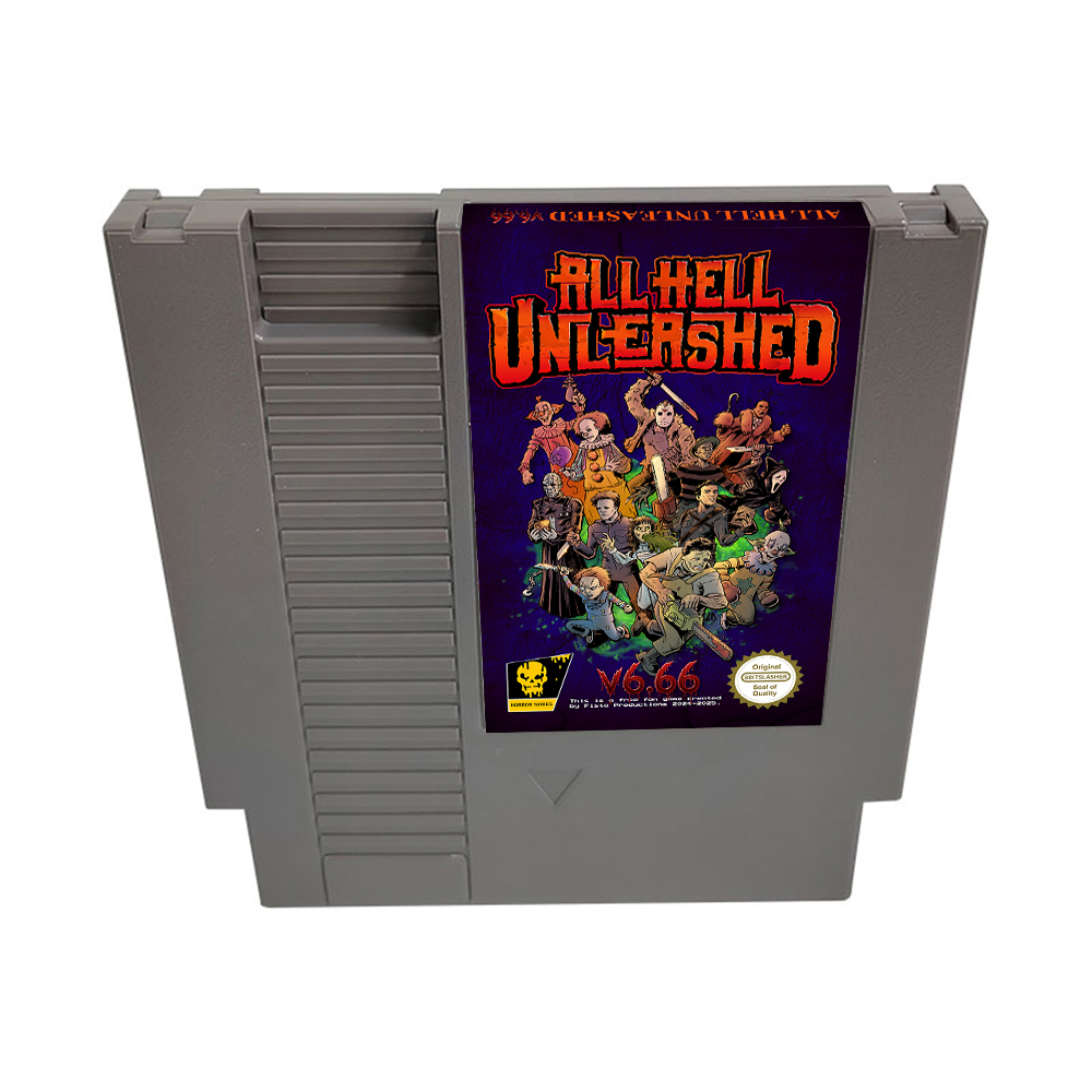 All Hell Unleashed v6.66 NES For Nintendo Entertainment System Console ...