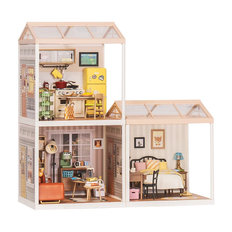 Rolife Super Creator Kunststoff DIY Miniatur Haus
