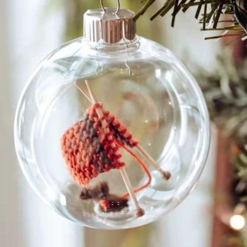 Knitting Christmas Ornament Knitting Christmas Ornament