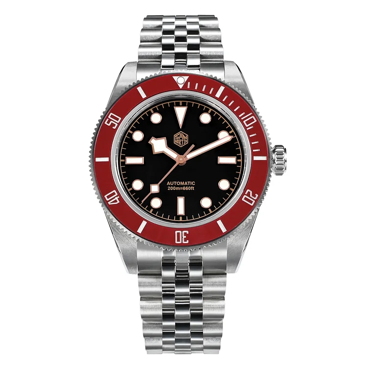 ★Anniversary Sale★San Martin New 40mm BB Diver Watch Classic Mens Watches SN0128 San Martin Watch san martin watchSan Martin Watch