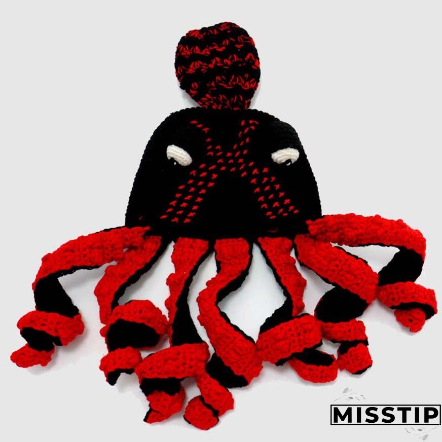 Octopus Head Knit Beanie