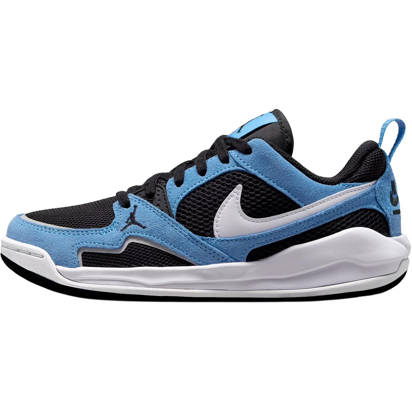Jordan CMFT Era Anti Slip Wear Resistant Low Top Kids Lifestyle Shoes Black/University Blue/School Team Red/White