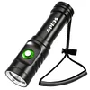 APLOS AP01 1050 Lumen Diving Flashlight, XM-L2 5000k LED Scuba Dive Light, IPX8 Waterproof Underwater 100m 328ft Professional Submersible Light with 18650 Batteries and Charger APLOS Dive Light Official