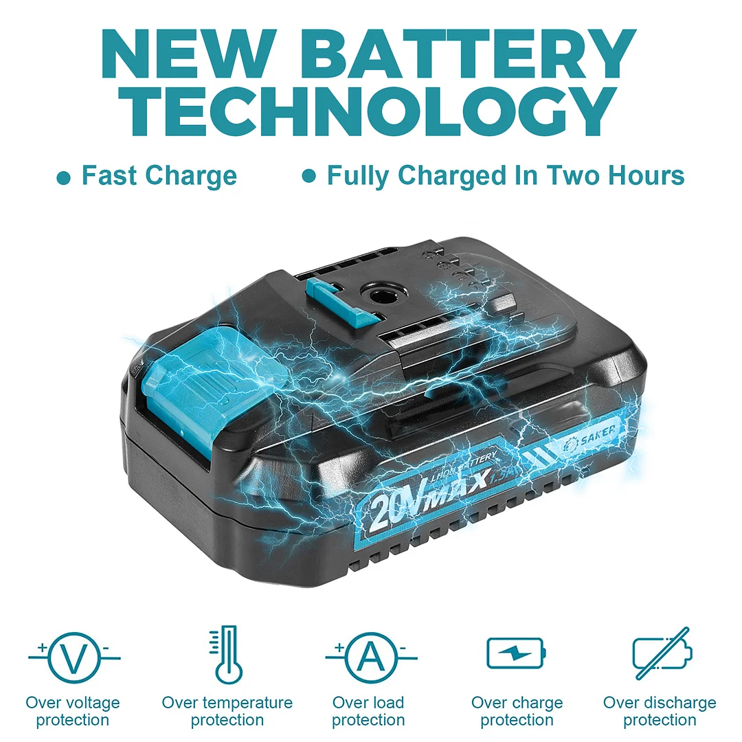 SAKER&reg; Mini Chainsaw 6 Inch