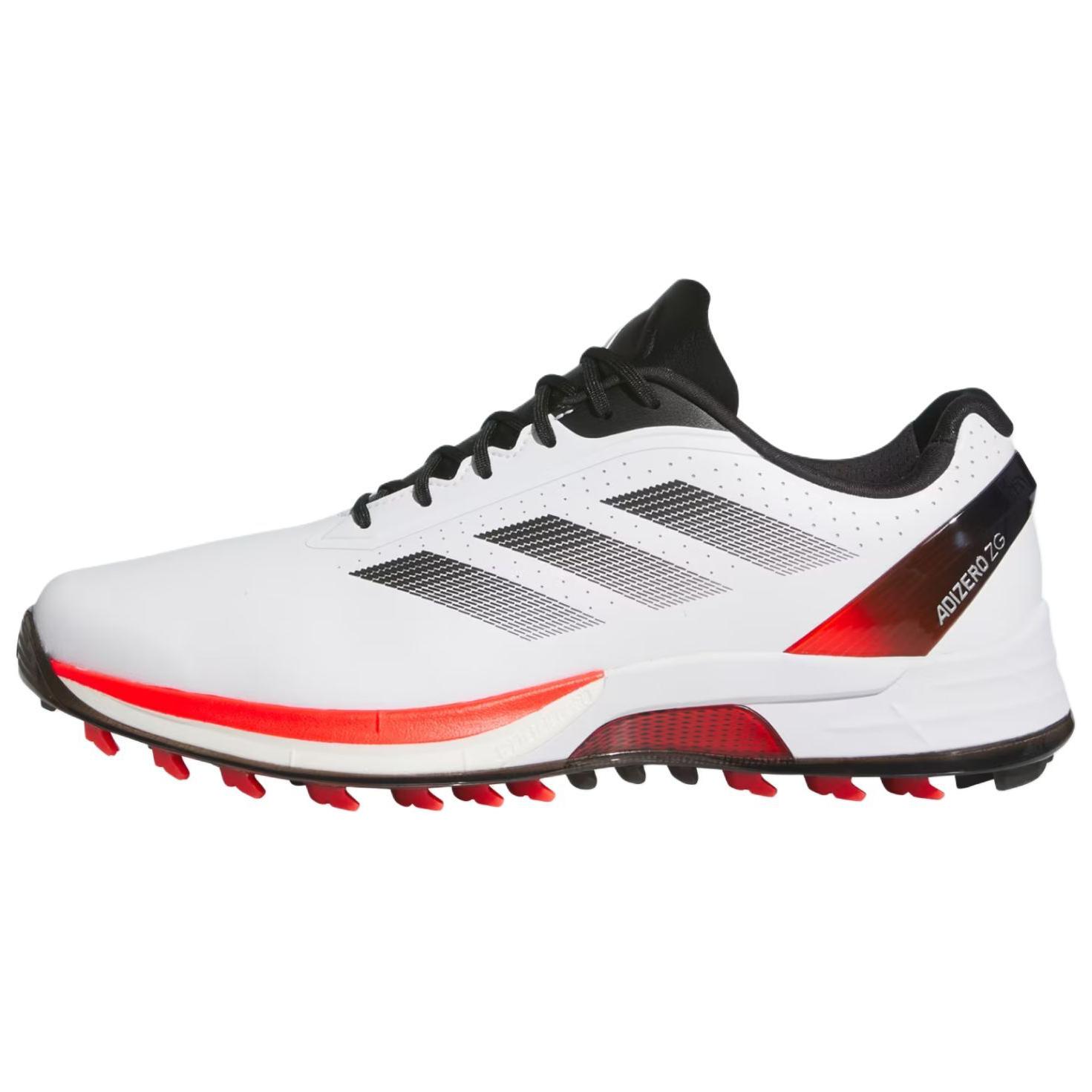Adidas Adizero Zg Spikeless Golf White Lucid Red Black