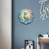 Diamond Painting Owl Pendant for Home Garden
