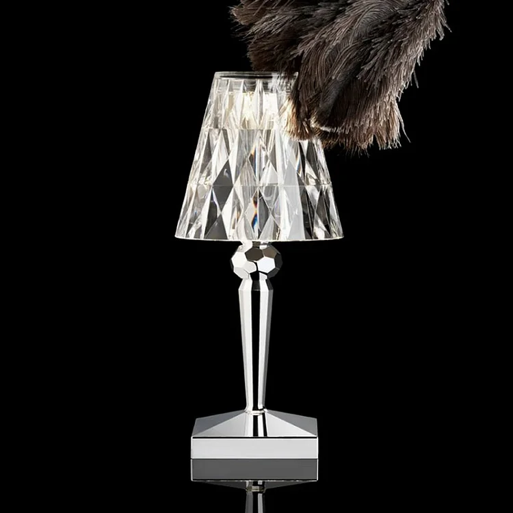 Crystal Diamond Table Lamp - Touch Sensor Diamond Create Romantic Atmosphere Acrylic Decoration Light - Appledas