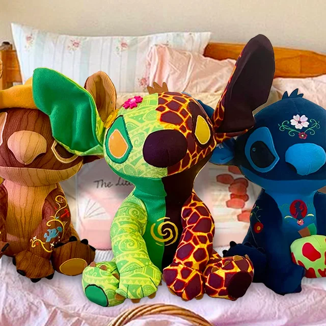 Stitch Plush Sewing Templates(9pcs)-Specification included