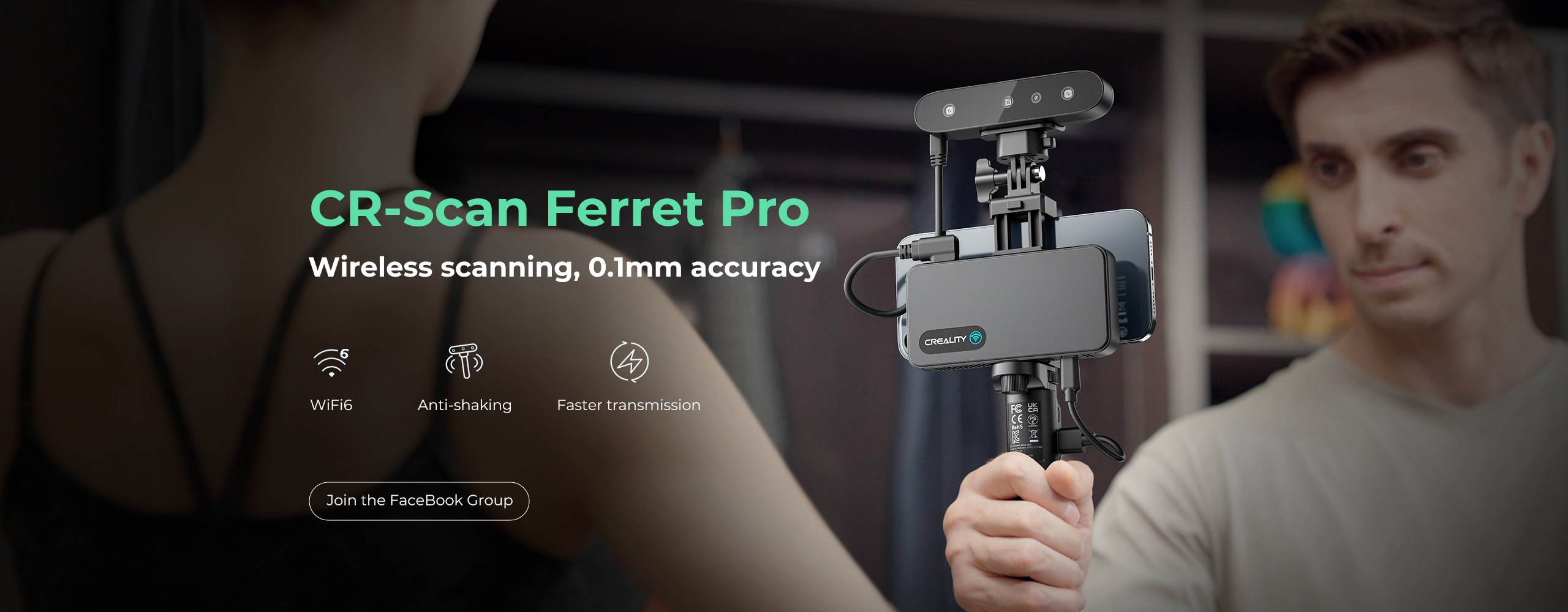 CR-Scan Ferret Pro 3d scanner
