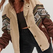 Women Vintage Winter Polar Fleece Jacket / TECHWEAR CLUB / Techwear