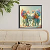 Diamond Painting-DIY Full Round Drill Elephant（40*40CM)