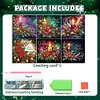 6Pcs Diamond Painting Christmas Greeting Cards Congratulations Cards & Gifts