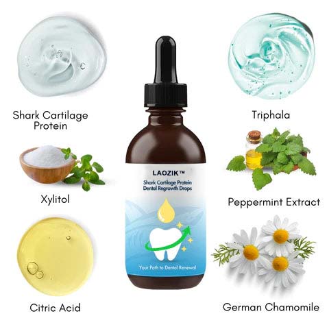 LAOZIK™ Shark Cartilage Protein Dental Regrowth Drops