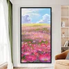 Diamond Painting -DIY Full Round Drill Mountains Wildflowers(40*70CM)