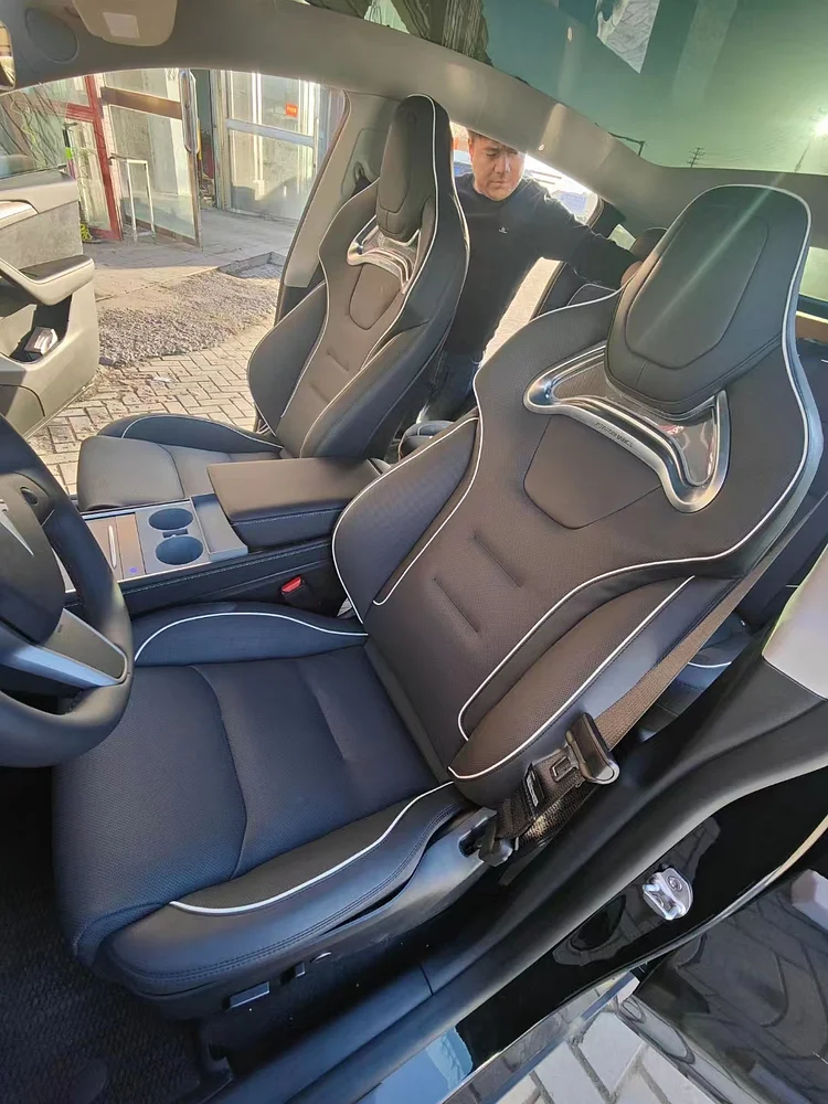 Tesla Model 3/Y Sportscar Style Seat Ventilated Cushion (Full seats