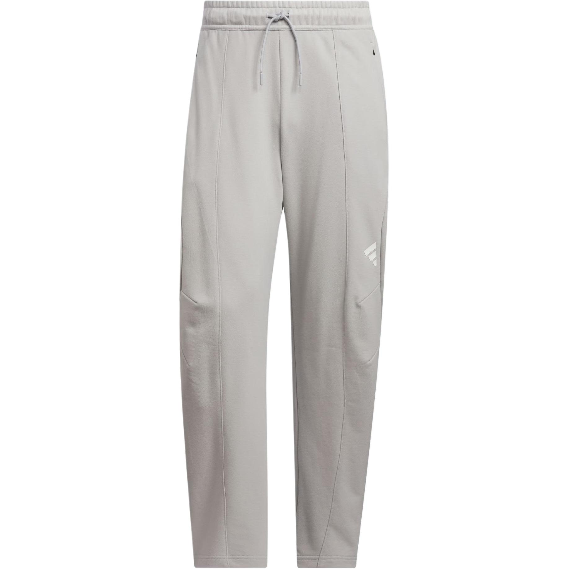 Adidas Knitted Sweatpants Men Light Gray
