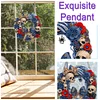 Diamond Painting Acrylic Halloween Pumpkin Wreath Hanging Pendant Kit for Decoration