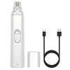 Electric Dog Nail Grinder Rechargeable Pet Nail Trimmer 2-Speed Cat Nail Grinder