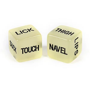 Luminous Fun Dice For Sexy Game