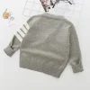Kids Baby Boy Striped Knitting Cardigan Sweater Coat
