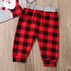 Baby Boy Girl Warm Christmas Outfit Set 2 Pcs