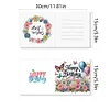 4Pcs Diamond Painting Birthday Greeting Cards Christmas Cards