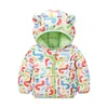 Kid Baby Girl Light Down Cartoon Cotton-padded Coats
