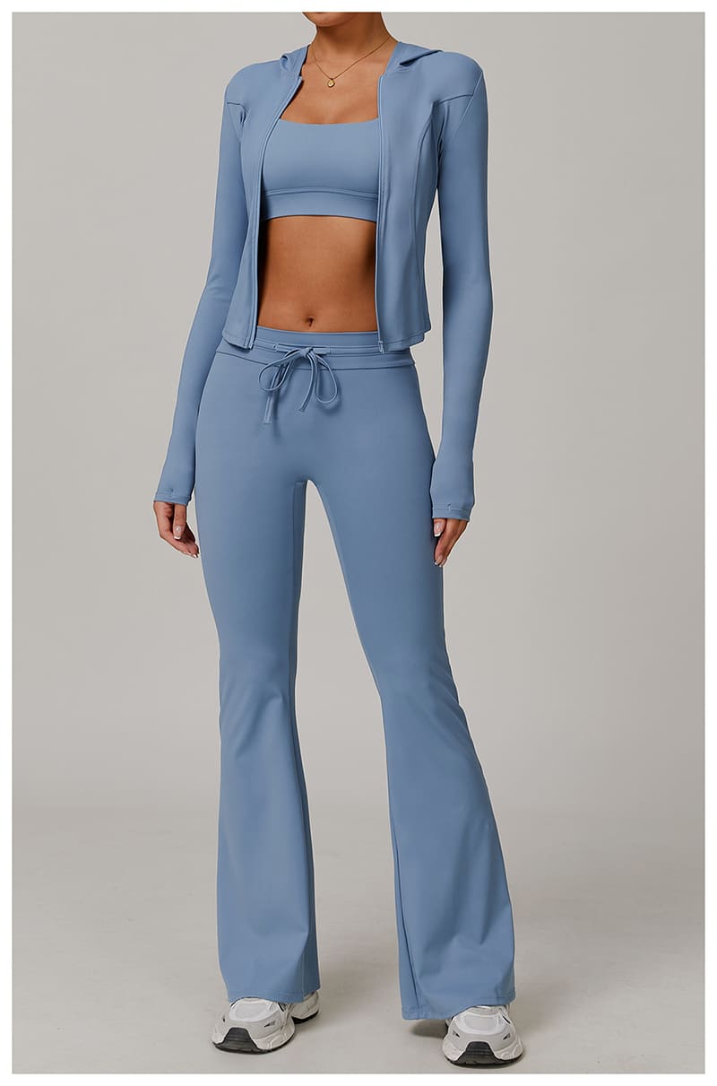 Gym Workout Women Athletic Blue