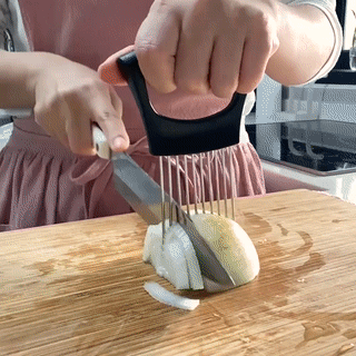 Food Slice Assistant ( WITH FREE FRUIT SPOON )