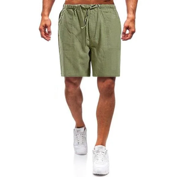 Men’s Linen Loose Casual Shorts