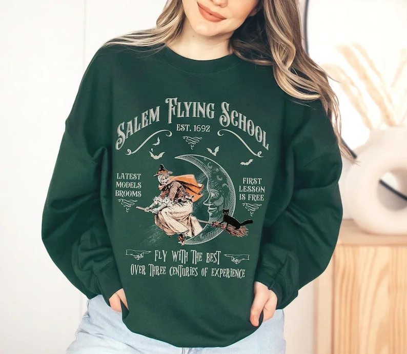 Halloween Witch Sweatshirt