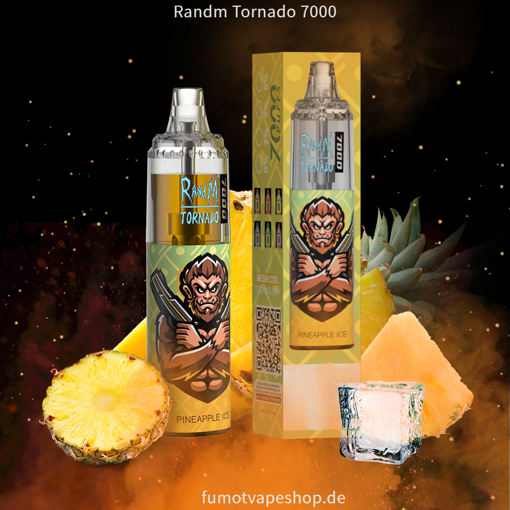 Randm Tornado 7000 ANANAS-EIS  fumotvapeshop